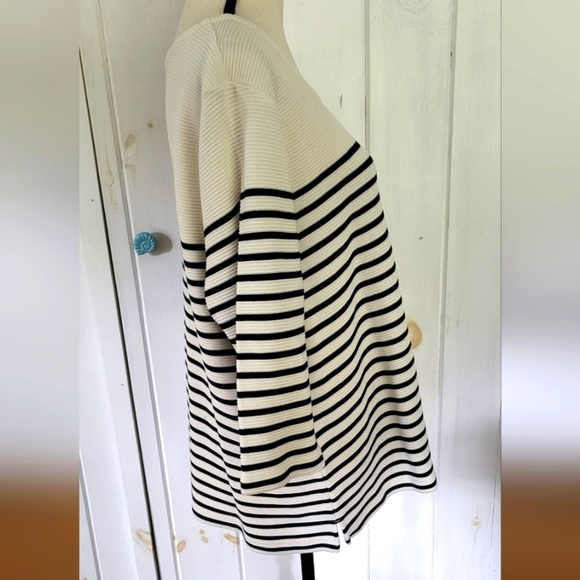 J Jill Wearever Ottoman Square-Neck Top - Picture 4 of 8